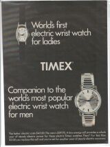 1966 Timex Electric Ad